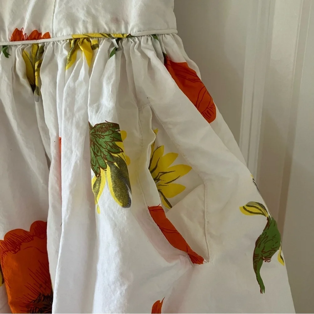 Anthropology Moulinette Soeurs Flower Dress with pockets (0) - Picture 8 of 12